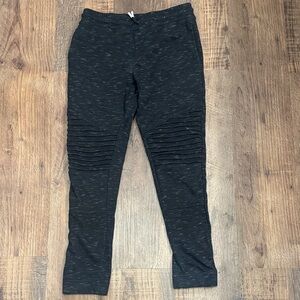 Boys Black Joggers